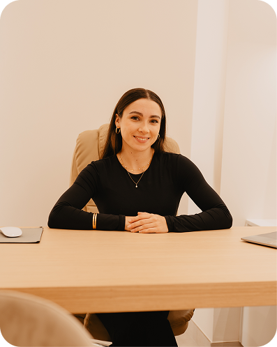 Nutricionista AnaVictoria Clínica en su despacho de consulta