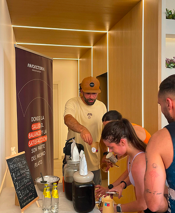 Evento de AnaVictoria Clínica de Nutrición en Córdoba y Specialty Coffee Market